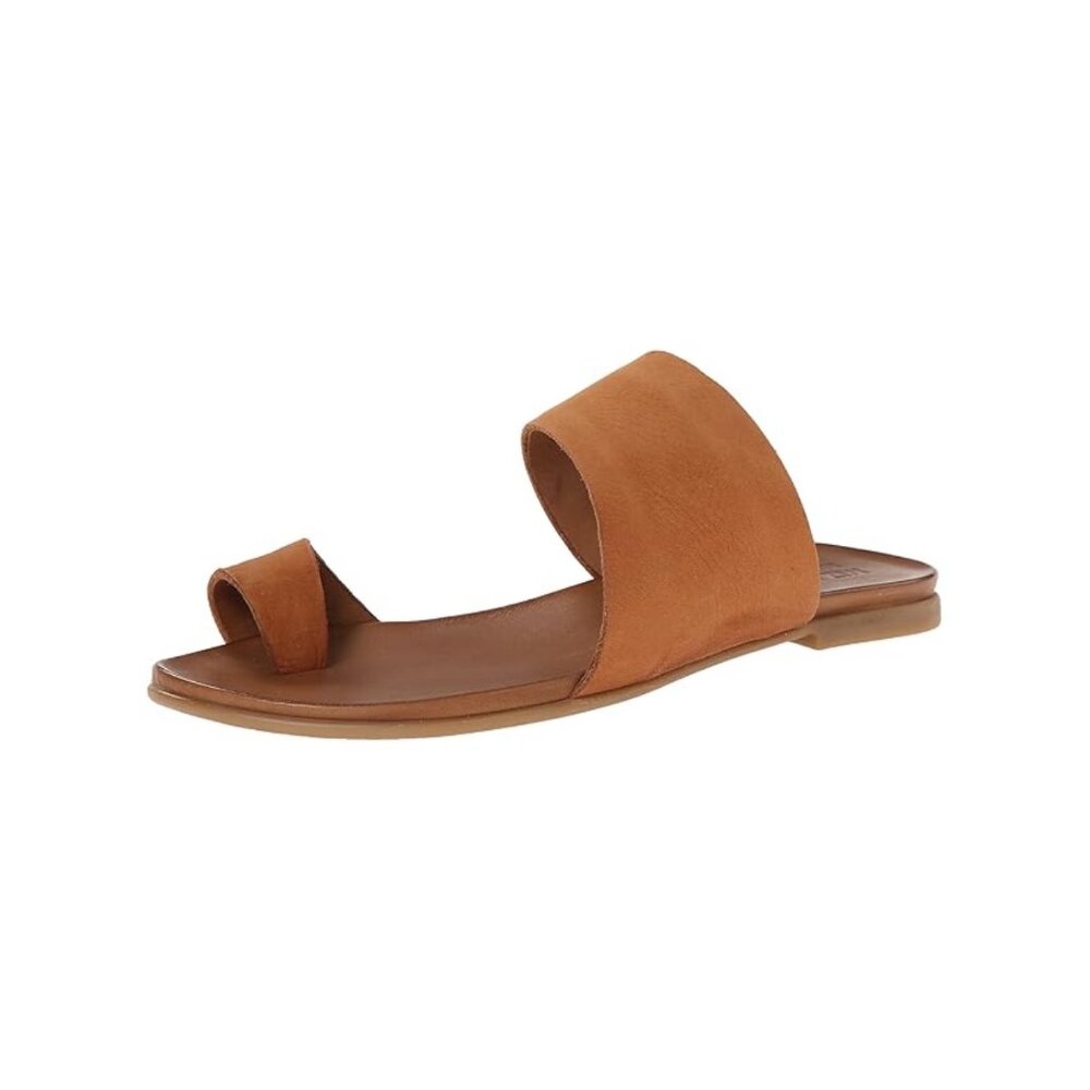 Miz Mooz Tan Leather Sandals - Picture 4 of 13